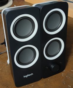 Logitech Z200 loudspeakers